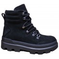 Черевики жіночі зимові замшеві - 024 black suede
