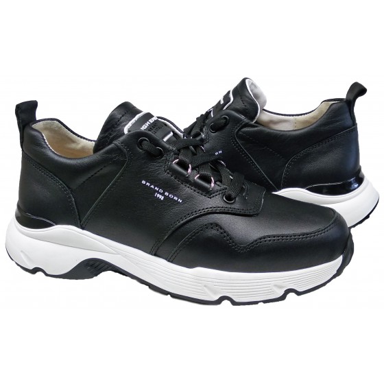 Кросівки жіночі шкіряні чорні - Sneaker M-2023 black