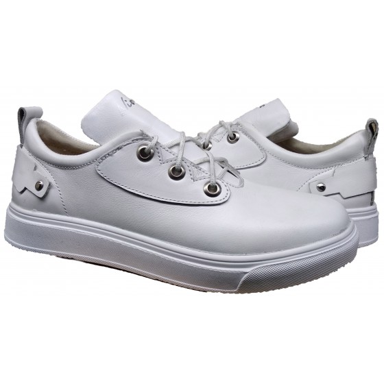 Кед жіночий шкіряний білий - 2305 white