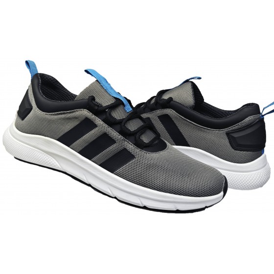 Кросівки чоловічі сітка - 2510 grey mesh