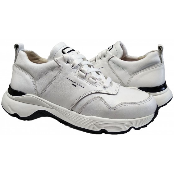 Кросівки жіночі шкіряні білі - Sneaker M-2023 white
