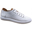 Туфлі чоловічі шкіряні білі перфорації - 212 white perforation