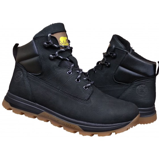 Черевики чоловічі шкіряні нубук гідрофобний - 011 nubuck hydrophobic
