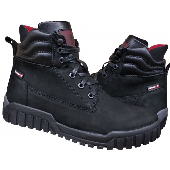 Черевики чоловічі шкіряні нубук гідрофобний - 005 nubuck hydrophobic
