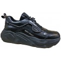 Кросівки жіночі шкіряні чорні - Sneaker M-22 black