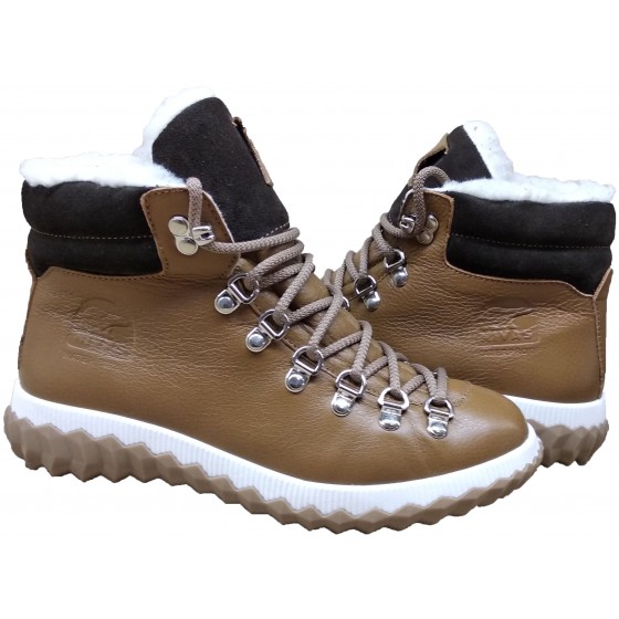 Черевики жіночі шкіряні - 027 caramel