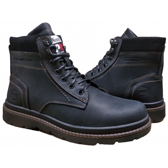 Черевики чоловічі зимові - N-3 Crazy Black